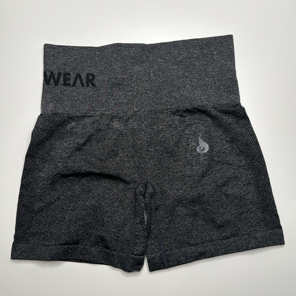 Ryderwear Seamless Shorts, charcoal gray, size small